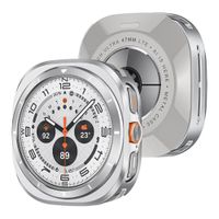 Funda Case de Metal Para Samsung Galaxy Watch Ultra 47mm Plateado