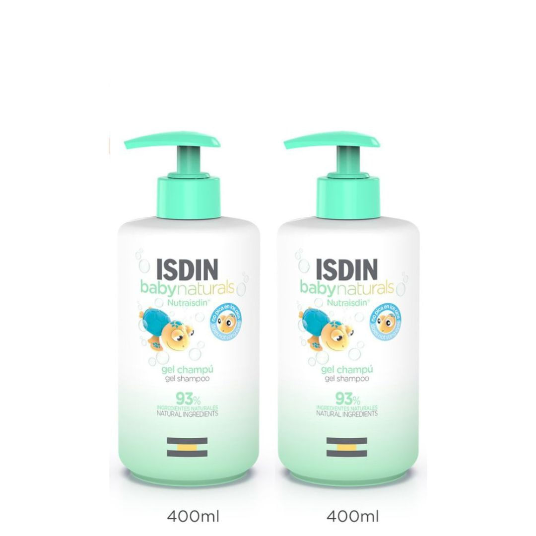 Duo Isdin Baby Naturals Gel Shampoo 400Ml