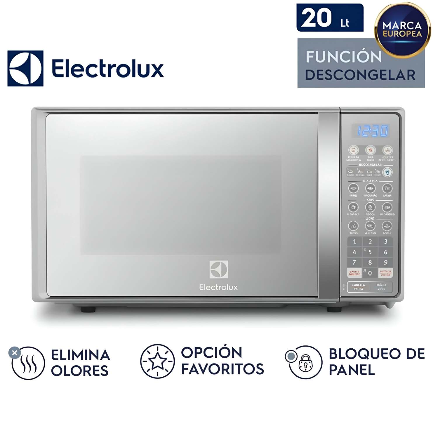 Horno Microondas 20 Litros Electrolux EMDO20S2GSRUG