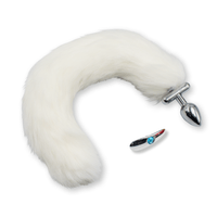 Plug Anal Exitager Color Blanco