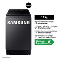 Lavadora Samsung 13KG EcoBubble WA40F13E4CPE Gris Grafito