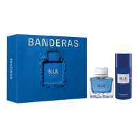 Estuche Perfume Blue Seduction For Men Antonio Banderas Hombre Edt 100Ml + 24H Desodorante Spray 150Ml