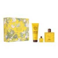 Set Perfume Eros Energy Versace Hombre Edp 100Ml + Body Shower Gel 150Ml + Mini Edp 5Ml