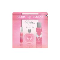 Set Perfume Reve De Varens Ulric Varens Mujer Edp 50Ml + Deo 125Ml + Purse Spray 20Ml