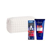 Set Sérum Loreal Revitalift Retinol Noche 30Ml + Gel Limpiador Revitalift Pro-Retinol 150Ml