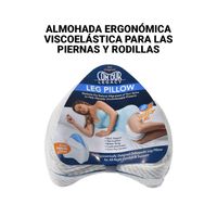 Almohada Ergonómica Viscoelástica Para Las Piernas Y Rodillas