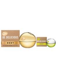 Set De Perfume Dkny Golden Delicious Mujer Edp 30 Ml + Be Delicious Edp 7 Ml