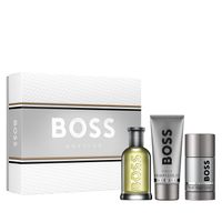 Set Perfume Boss Bottled Hombre Edt 100Ml + Shower Gel 100Ml + Desodorante 75Ml