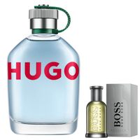 Set De Perfume Hugo Man Hugo Boss Hombre Edt 200 Ml + Gwp