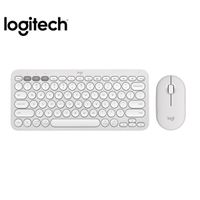 Combo De Teclado Y Mouse Logitech Pebble 2 K380s +Mouse M350s Bluetoot Wirelless Blanco