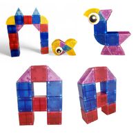 Bloques Magnéticos 3D Sólidos – Construye en Volumen