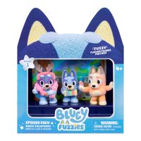 Set Figuras BLUEY Fuzzies 3un (Modelos Aleatorios)