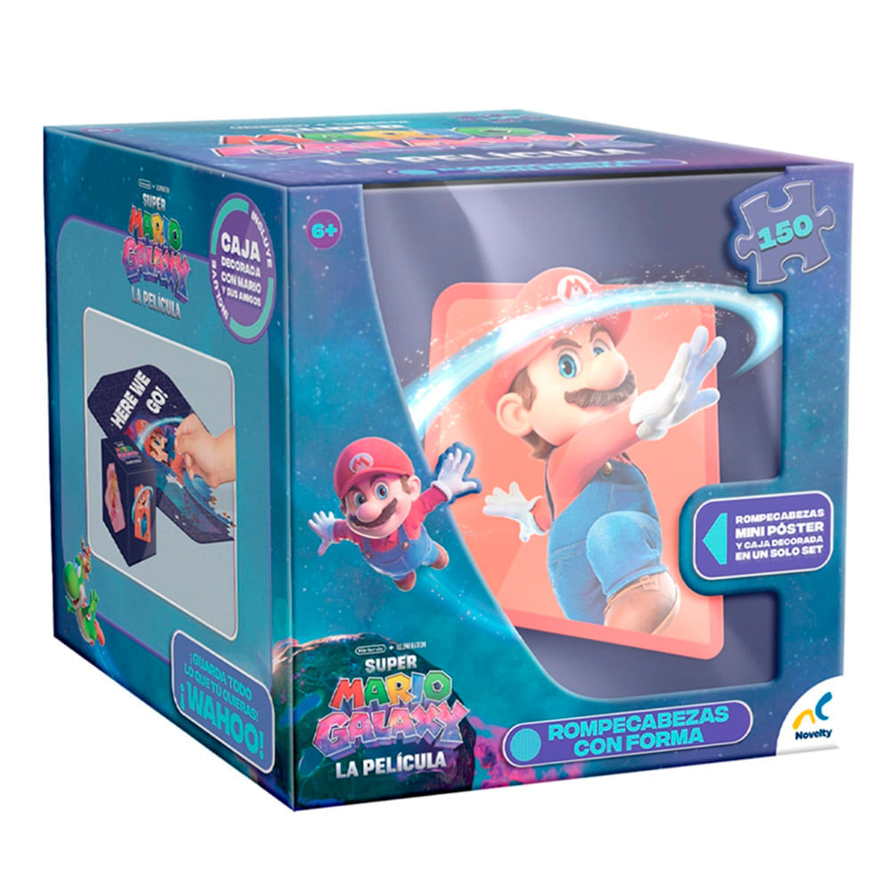 Rompecabezas Alcancia NOVELTY Mario Bros 60 Piezas