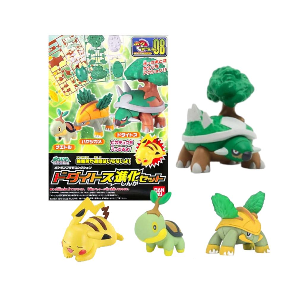 Bandai Spirits Model Kit Pokemon Torterra Evolucion Set