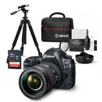 Cámara Canon EOS 5D Mark IV + Lente 24-105mm f/4L IS II USM + Kit Ultimate de accesorios