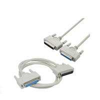 Cable extensión paralelo impresora DB25 Macho a hembra 1.5m 25 pines