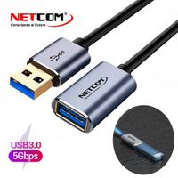 Cable Extensión Usb 3.0 Macho A Hembra 1 Metro NETCOM 5Gbps