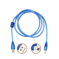 Cable Para Impresora Escaner Usb 2.0 9 Metros - Azul