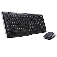 Logitech - Kit MK270 Inalámbrico (Teclado+Mouse) Multimedia