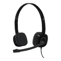 Audifono Completo Micrófono Logitech H151 Estereo Negro