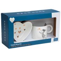 Set DECO HOME Taza + Plato Mama