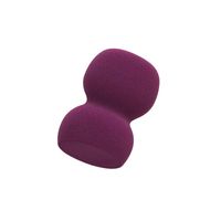 Esponja Difuminadora de Maquillaje (Beauty Blender) Mod. Reloj Arena Color Morado 1Unid. SATINE