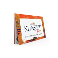 Paleta de Sombras Profesional ""Sunset Beats"" 28 Tonos SATINE