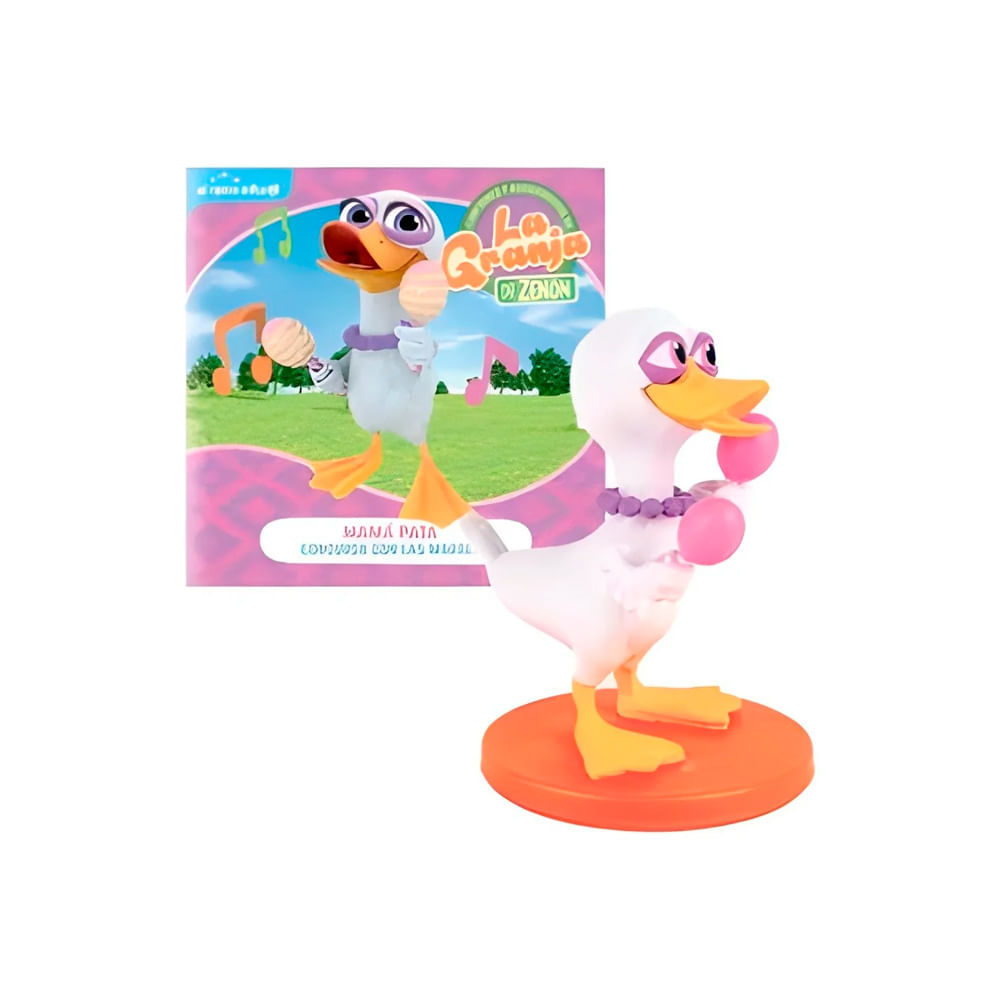 Granja de Zenon Figura Mama Pata incluye Libro