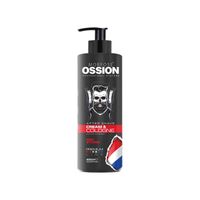 Crema&Colonia AfterShave  ""Red Storm"" Línea Premium Barbería 400ml OSSION