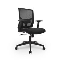 Silla Ergonómica de escritorio Delphi Negro Bonno