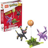 Pokemon Mega Construx Espeon Umbreon 122 Piezas