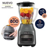 Licuadora 1.5L Oster con 6 Velocidades BLSTPEG GPB Gris