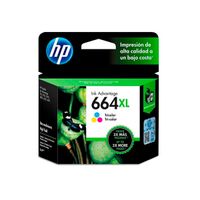 Tinta HP 664XL Tricolor Original F6V30AL