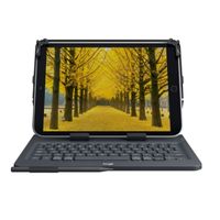 Funda con Teclado Logitech Universal Folio 9"" A 10"" Bluetooth