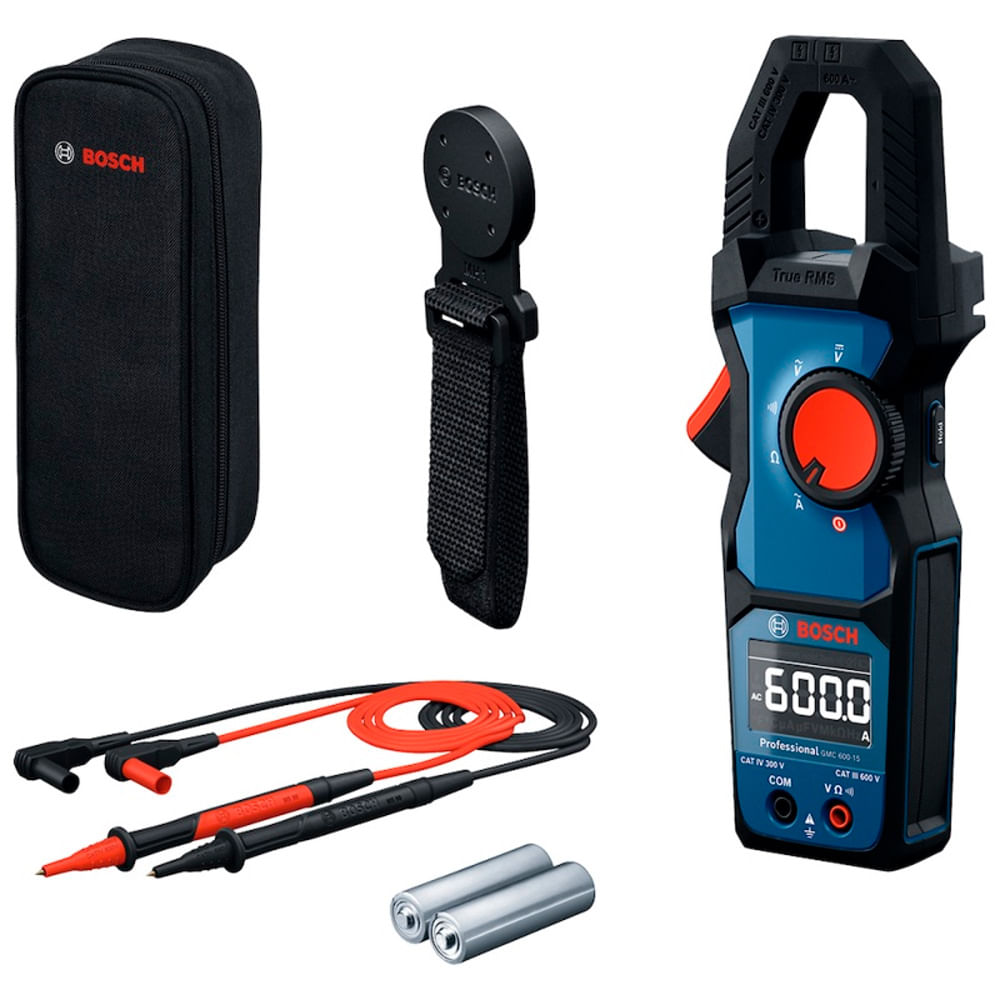 Pinza Amperimétrica Bosch GMC 600-15