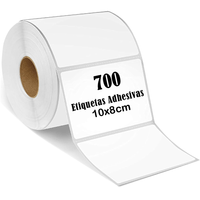 Rollo 700 Etiqueta Termica Adhesiva 10x8cm