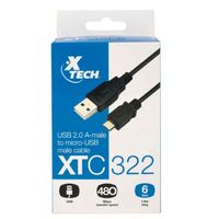 Cable Xtech XTC-322 - USB 2.0 A Micro USB
