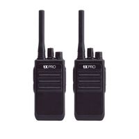 Duo Pack Radios Portátil TX320 UHF 400-470 MHz 16 canales Función Vox
