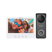 Kit Videoportero Analógico Hikvision DS-KIS213 HD Pantalla 7 Pulgadas