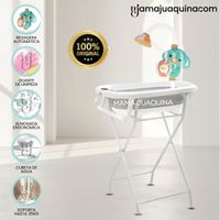 Bañera Plegable con Rack Multiuso «SPLASH PRO» Gris