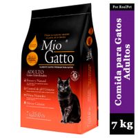 Comida para Gato Adulto Esterilizado Mio Gatto Premium 7 kg