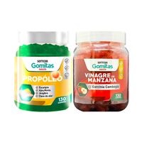 Gomitas Adulto Propolio + Gomitas Vinagre de Manzana Adulto