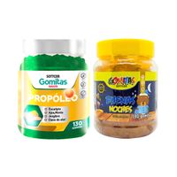 Gomitas Adulto Propolio + Gomitas Buenas Noches para Niños