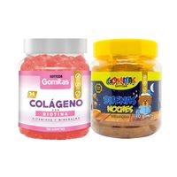 Gomitas Adulto Colageno y Biotina + Buenas Noches Niños