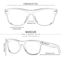 Lentes De Sol Polarizado Barcur Unisex Proteccion Uv400