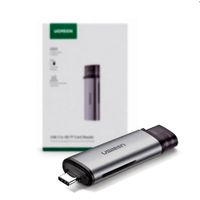 Lector de tarjetas Ugreen USB-C macho para tarjetas micro y SD