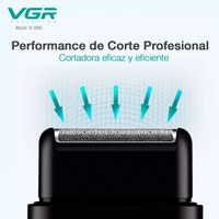 Afeitadora Mini Shaver Patillera Vgr V-390 Viaje Recargable