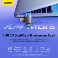 Lector Tarjeta 2 En 1 Adaptador Sd/micro Sd Usb 3.0 Usb C
