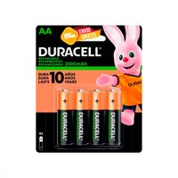 Pilas Recargables Duracell Aa 2500 Mah Modelo Dx1500