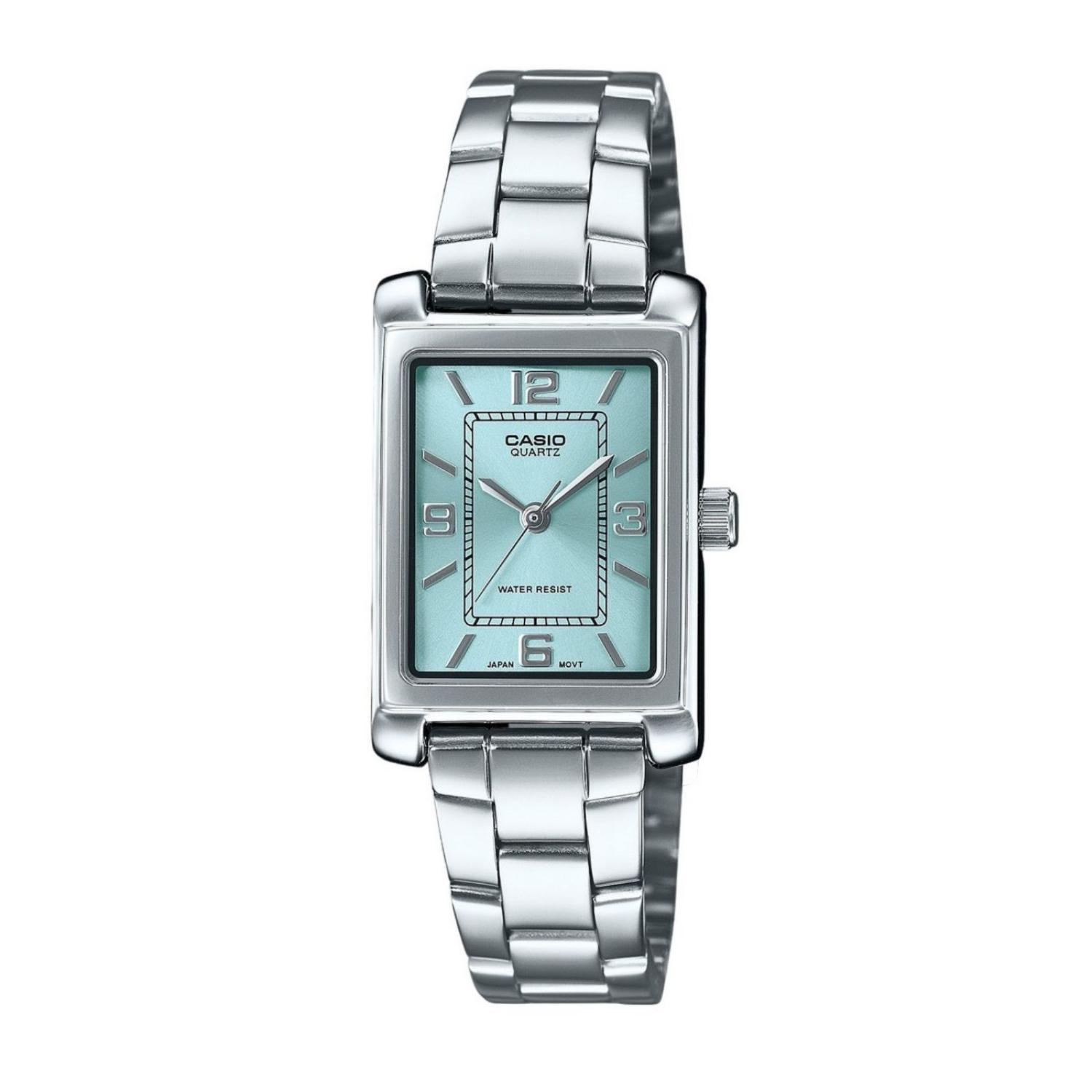 Reloj Casio Ltp-1234Dd-2Adf Mujer Plateado
